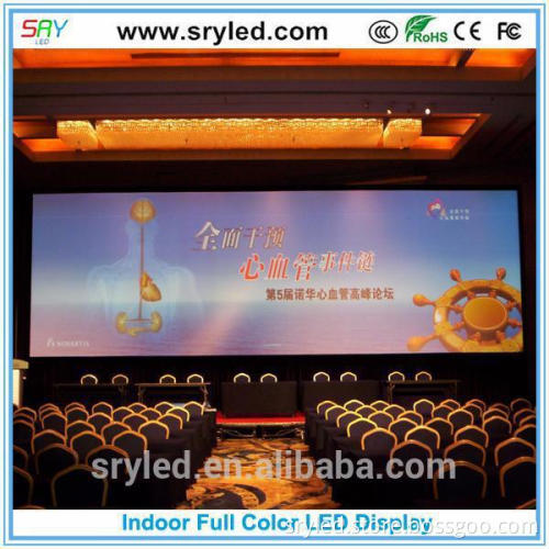 SRYLED advertising full color p5 indoor led display discount hd p5 indoor led display for live show die-cast aluminum